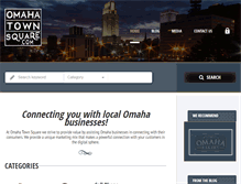 Tablet Screenshot of omahatownsquare.com